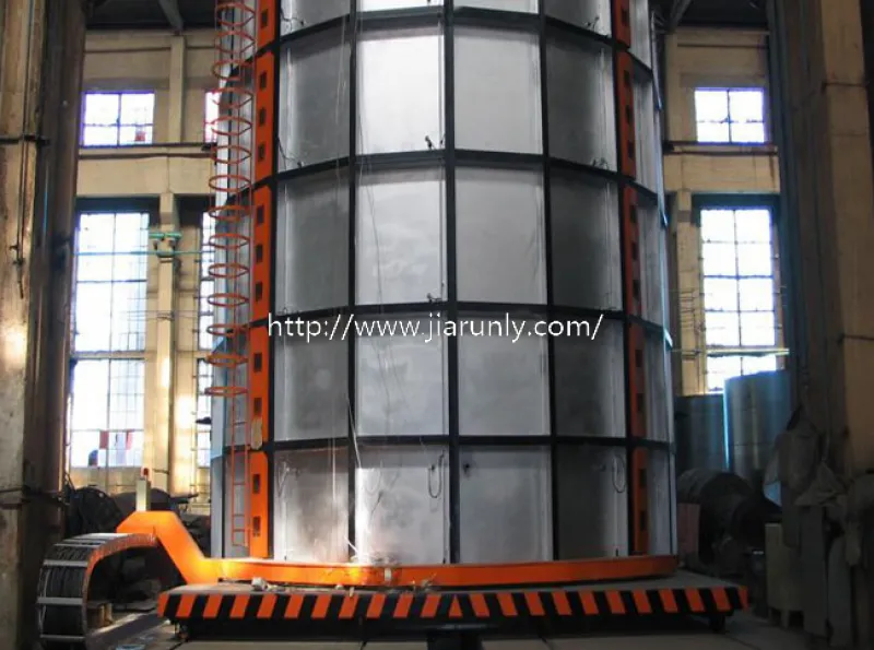 Отпускная печь колпакового типа