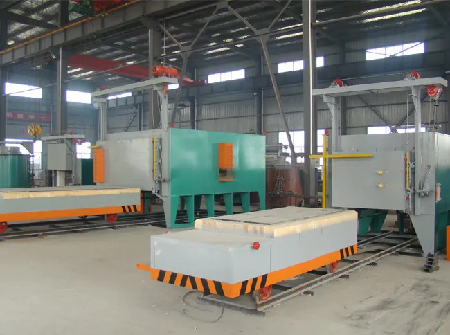 Печь для закалки типа Bogie