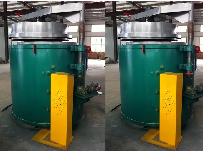 Отпускная печь шахтного типа