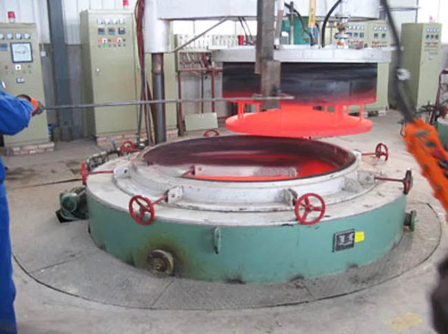 Закалочная печь шахтного типа