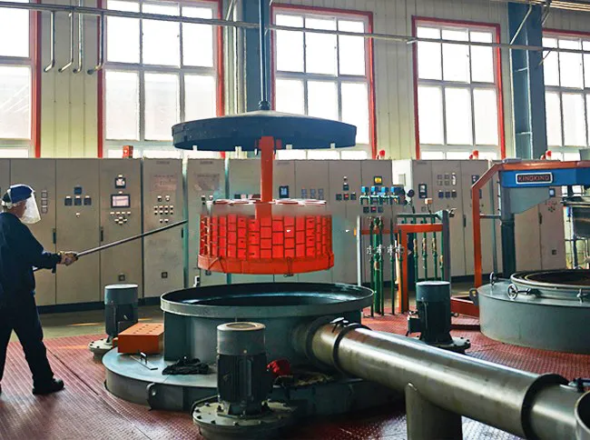 Закалочная печь шахтного типа