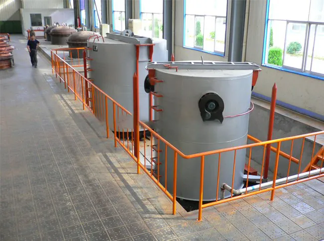 Колпаковая печь для отжига