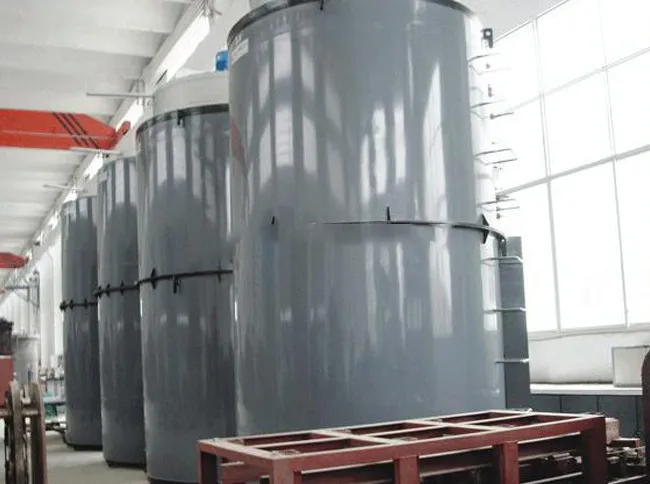 Отпускная печь шахтного типа