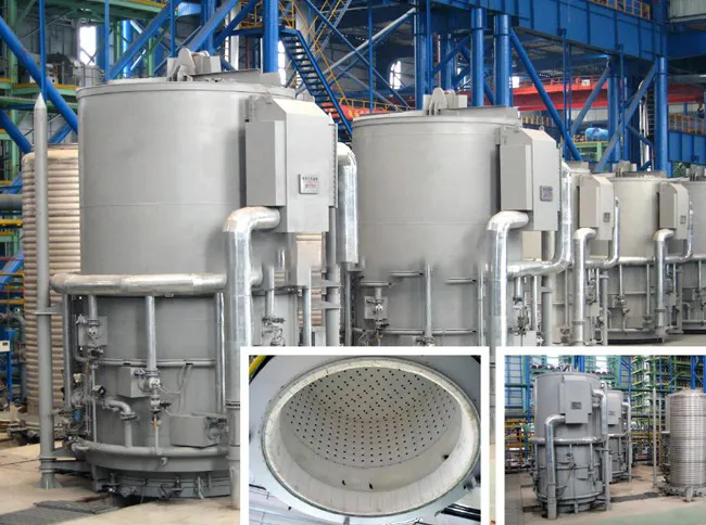 Колпаковая печь для отжига