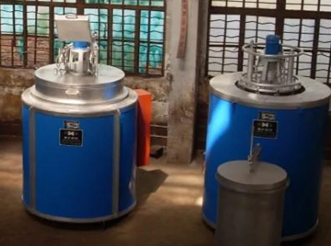 Отпускная печь шахтного типа