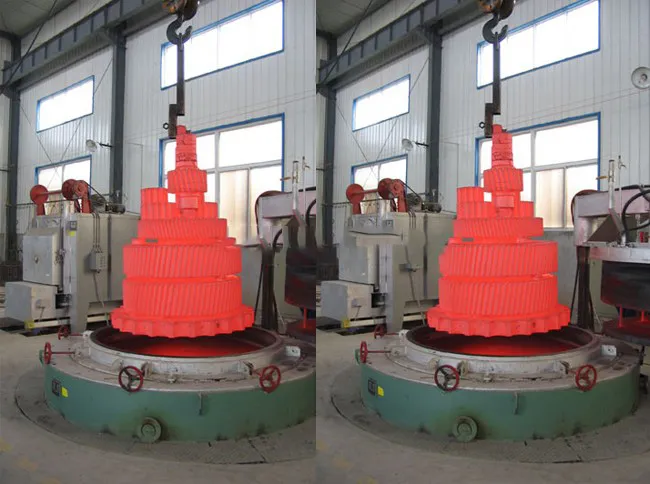 Закалочная печь шахтного типа