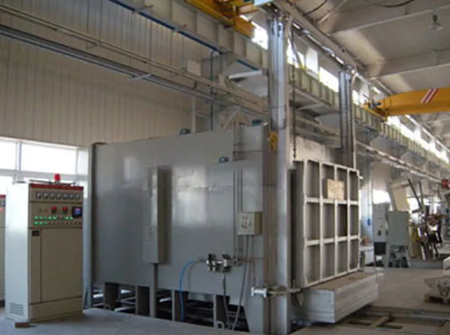 Камерная закалочная печь