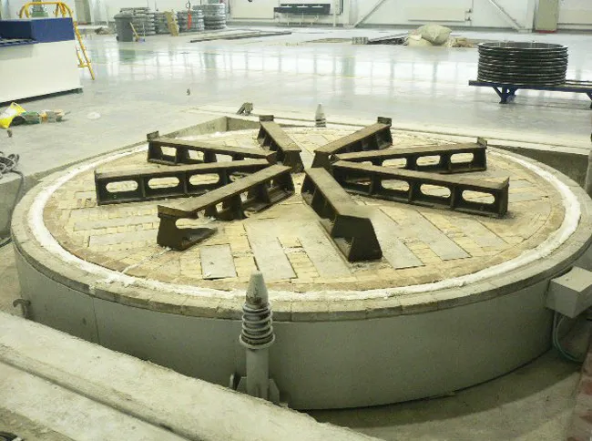 Колпаковая закалочная печь