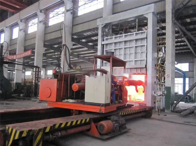 Ковочная печь тележечного типа