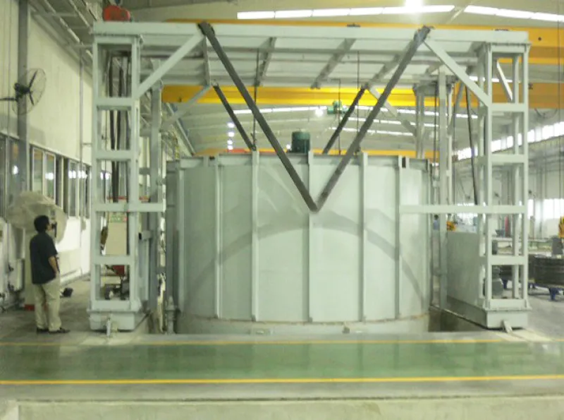 >Колпаковая закалочная печь