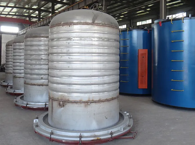 Печь для термообработки с колпаком