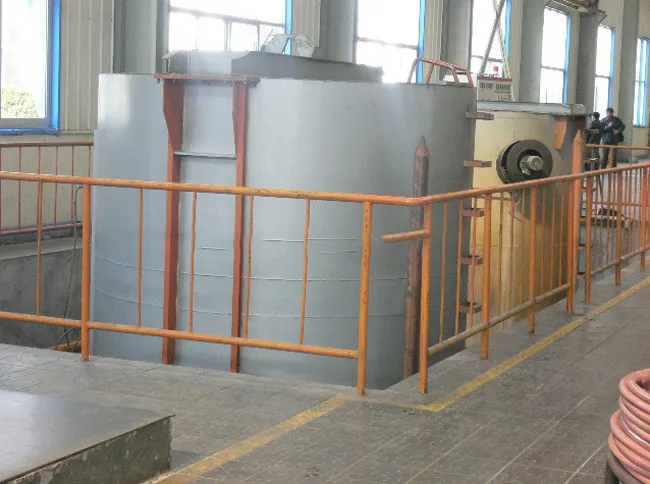 Печь для термообработки с колпаком