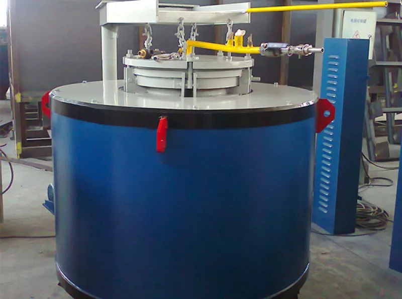 Вакуумная печь шахтного типа