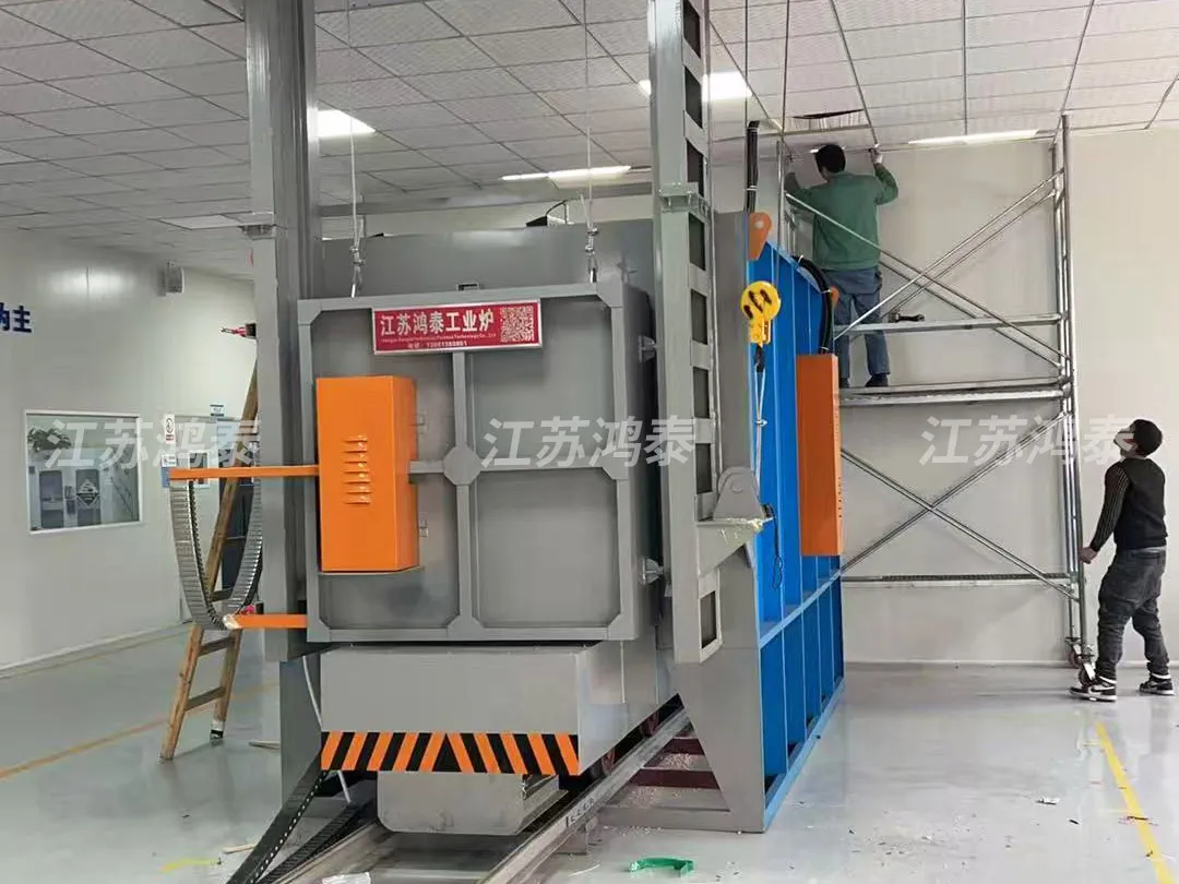 Вакуумные печи на тележке