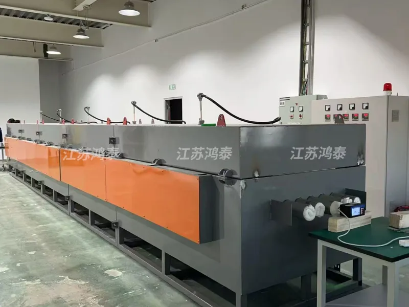 Печь для яркой термообработки типа Bogie